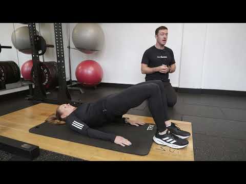 Glute Bridge form demo video thumbnail