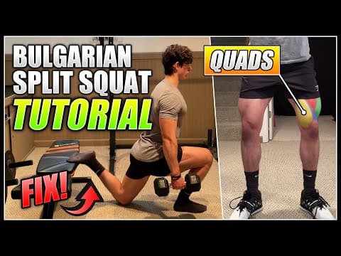 Bulgarian Split Squat form demo video thumbnail