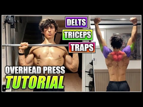 Overhead Press form demo video thumbnail