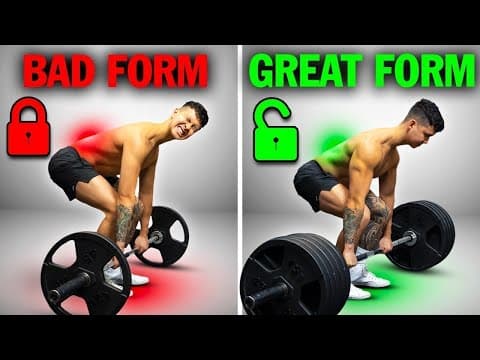 Deadlift form demo video thumbnail